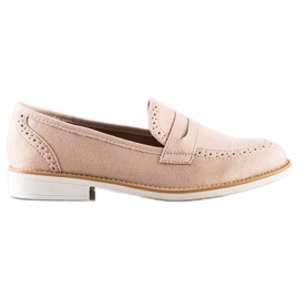Sun Color Klassische Wildlederschuhe beige