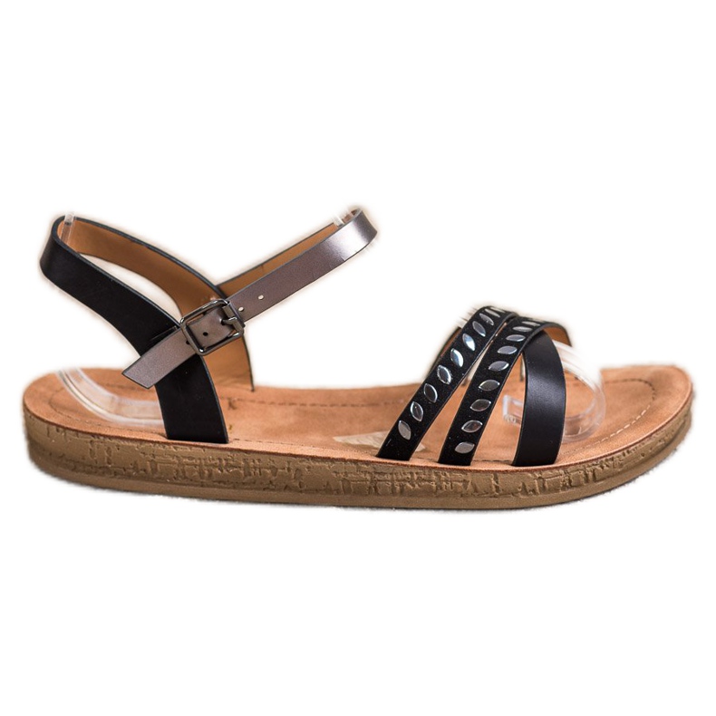 Queen Vivi Modische Sandalen schwarz