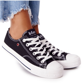 Lee Cooper LCW-21-31-0097L Schwarz Damen Sneaker weiß