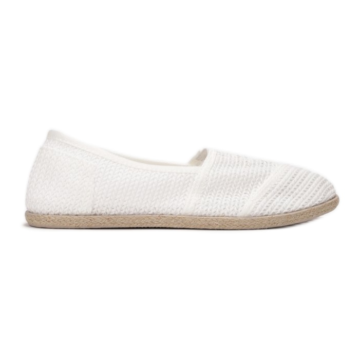Damen Espadrilles Weiß Arianna