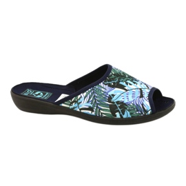 Adanex Tęg hinterlässt Flip-Flops. G1 / 2 25906 weiß blau grün