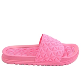 Fuchsia Hausschuhe für Damen 10-251 Fushia rosa