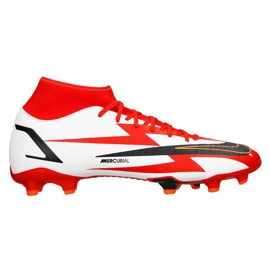 Nike Superfly 8 Academy CR7 Mg M DB2854-600 Fußballschuhe grau / silber, weiß, rot weiß