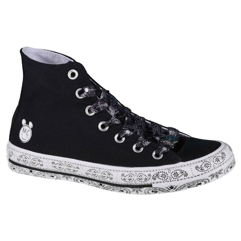 Converse X Miley Cyrus Chuck Taylor Hi All Star 162234C Schuhe schwarz