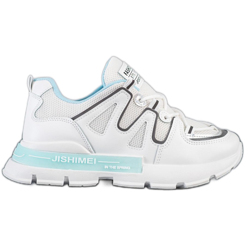 SHELOVET Weiße Mode-Turnschuhe