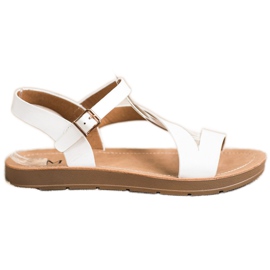 Cm Paris Lässige Sandalen mit Öko-Leder weiß