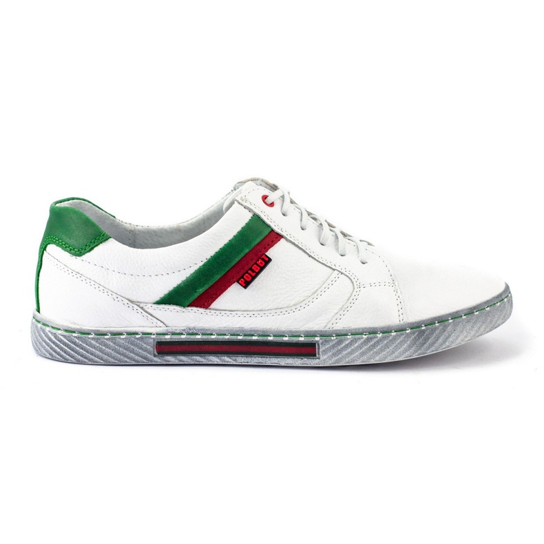 Polbut J47 weiße Herrenschuhe