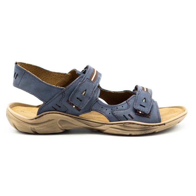 Olivier Herrensandalen 448MB marineblau