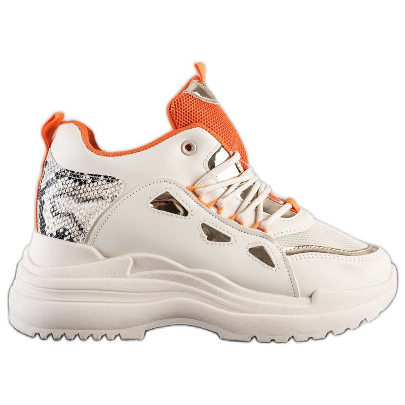 Marquiz Mode-Turnschuhe beige