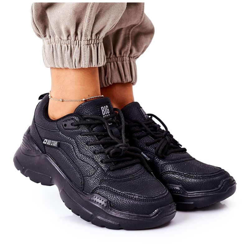 Damen Sportschuhe Big Star Schwarz EE274462