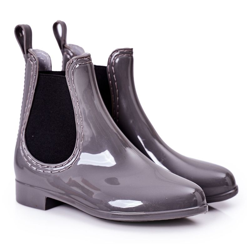 Galoschen Jodhpur-Stiefel für Kinder Grey Lily grau