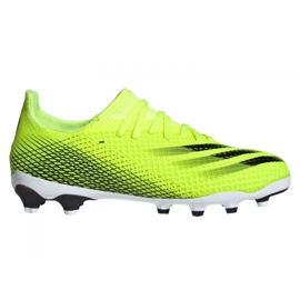 Adidas X Ghosted.3 Mg Jr FW6975 Fußballschuhe mehrfarbig grün