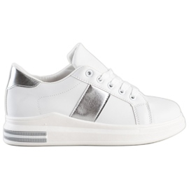 SHELOVET Stylische Sneaker weiß