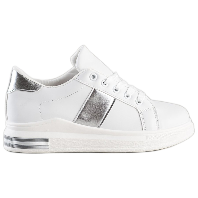 SHELOVET Stylische Sneaker weiß