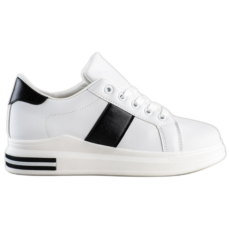 SHELOVET Stylische Sneaker weiß