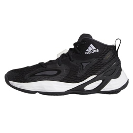 Adidas Exhibit A Mid M H67747 Basketballschuh schwarz schwarz