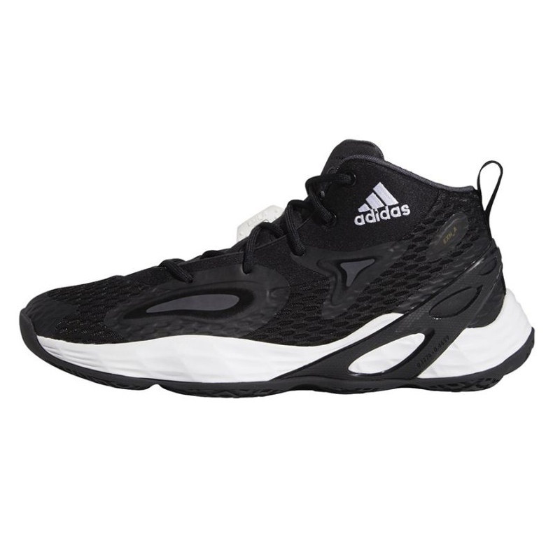 Adidas Exhibit A Mid M H67747 Basketballschuh schwarz schwarz