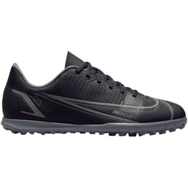 Nike Mercurial Vapor 14 Club Tf Jr CV0945-004 Fußballschuh schwarz schwarz