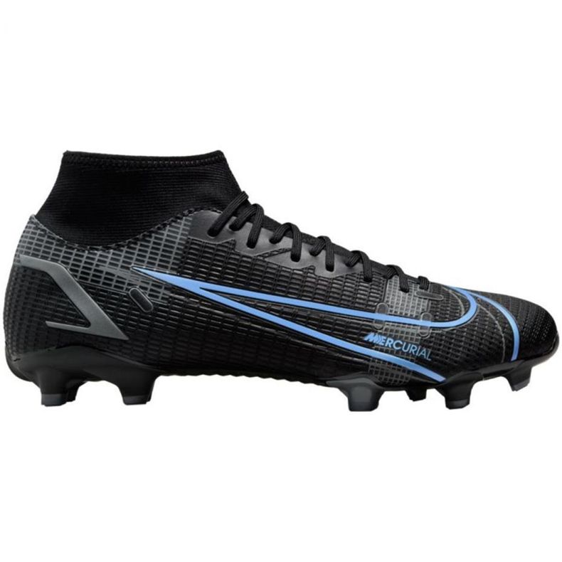 Nike Mercurial Superfly 8 Academy FG / MG M CV0843-004 Fußballschuhe schwarz schwarz