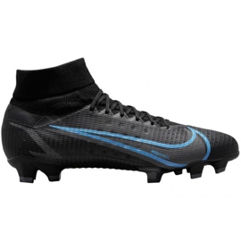 Nike Mercurial Superfly 8 Pro Fg M CV0961-004 Fußballschuhe schwarz schwarz