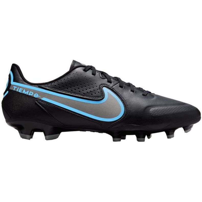 Nike Tiempo Legend 9 Academy FG / MG M DA1174-004 Fußballschuh schwarz schwarz
