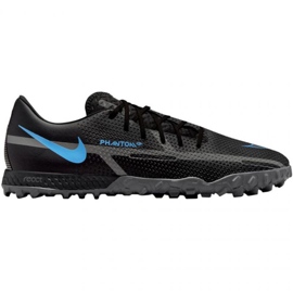 Nike React Phantom GT2 Pro Tf M DC0768-004 Fußballschuh schwarz schwarz