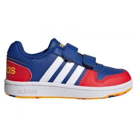Adidas Hoops 2.0 C Jr FY9443 Schuhe schwarz blau