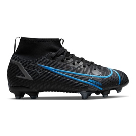 Nike Mercurial Superfly 8 Academy FG / MG Jr CV1127-004 schwarz schwarz