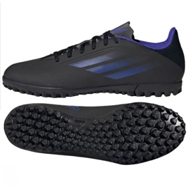 Adidas X Speedflow.4 Tf M FY3333 Fußballschuhe schwarz schwarz