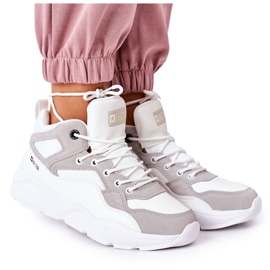 Damen Sportschuhe Sneaker Big Star GG274643 Weiß