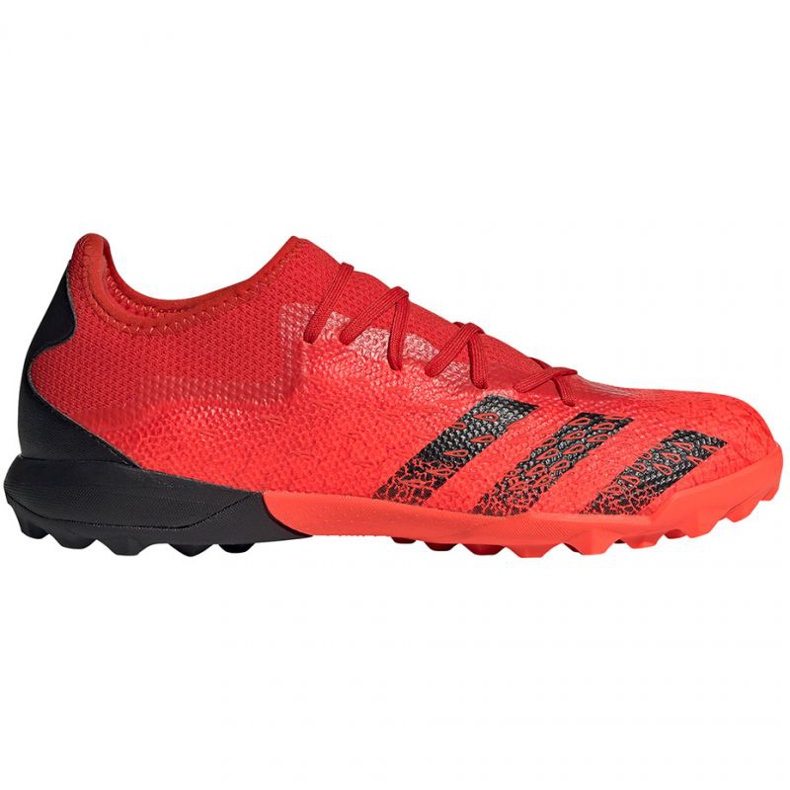 Adidas Predator Freak.3 L Tf M FY6291 Fußballschuhe mehrfarbig orangen und rottöne
