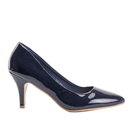 Marineblaue Pumps auf einem Faith-Stilettoabsatz navy blau