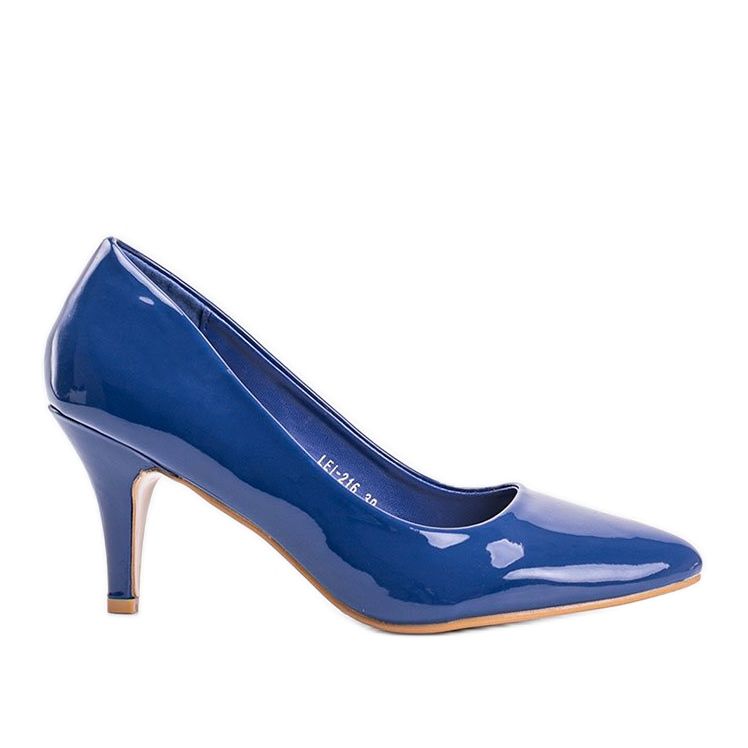 Blaue Pumps auf einem Faith-Stilettoabsatz