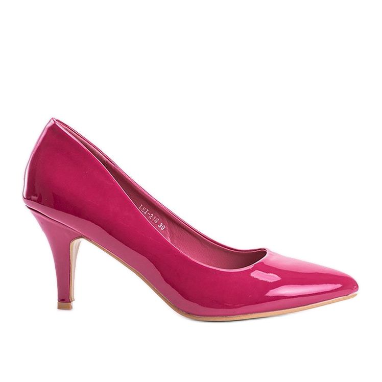 Dunkelrosa Pumps auf einem Faith Stilettoabsatz