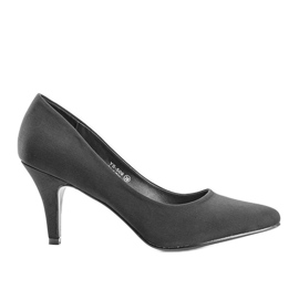 BM Schwarze Pumps am Anahi-Absatz