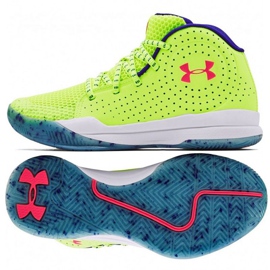 Under Armour Gs Jet Splash Jr 3024 120 300 Basketballschuh gelb gelb