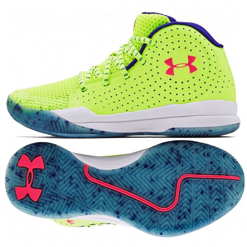 Under Armour Gs Jet Splash Jr 3024 120 300 Basketballschuh gelb gelb