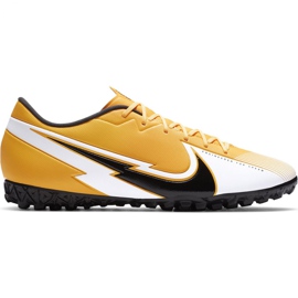 Nike Mercurial Vapor 13 Academy Tf M AT7996 801 Fußballschuh orangen und rottöne