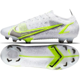 Nike Mercurial Vapor 14 Elite Fg M CQ7635 107 Fußballschuhe mehrfarbig weiß