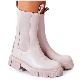 PS1 Warme Stiefel Sztyblety Grau Must Have