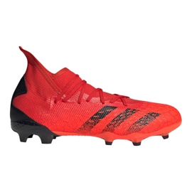 Adidas Predator Freak.3 Fg M FY6279 Fußballschuhe rot orangen und rottöne