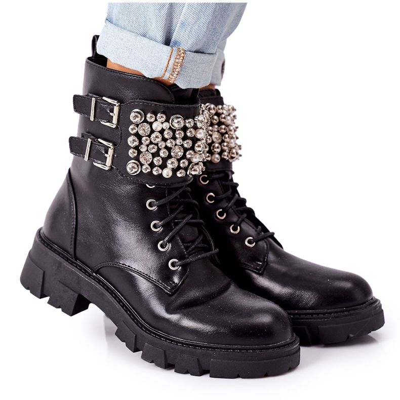 PS1 Warme Arbeiter mit Perlen schwarz jetzt oder nie