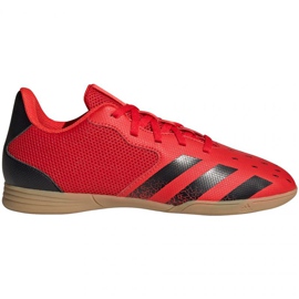 Adidas Predator Freak.4 In Jr FY6329 Fußballschuhe rot orangen und rottöne
