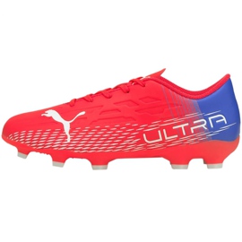 Puma Ultra 4.3 Fg Ag Jr 106538 01 Fußballschuhe rot rot