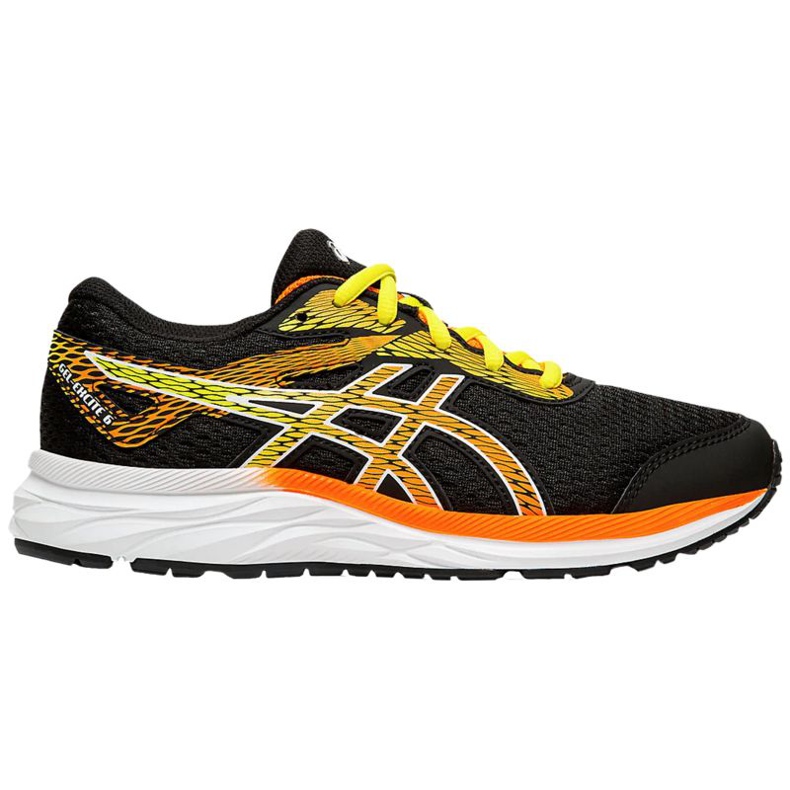 Asics Gel-Excite 6 Gs Jr 1014A079-003 schwarz orange gelb