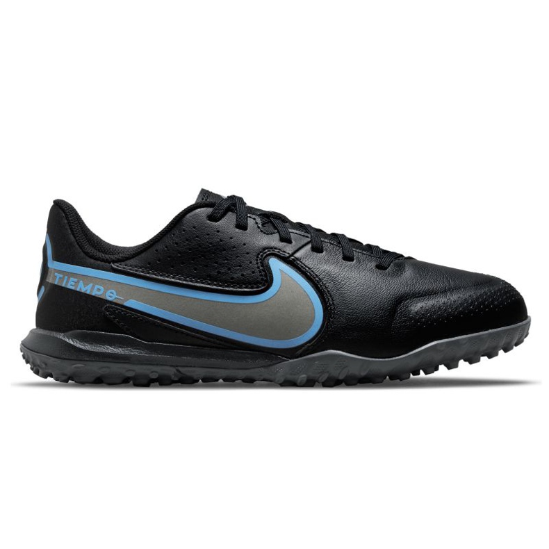 Nike Legend 9 Academy Tf Jr DA1328-004 Fußballschuh schwarz schwarz