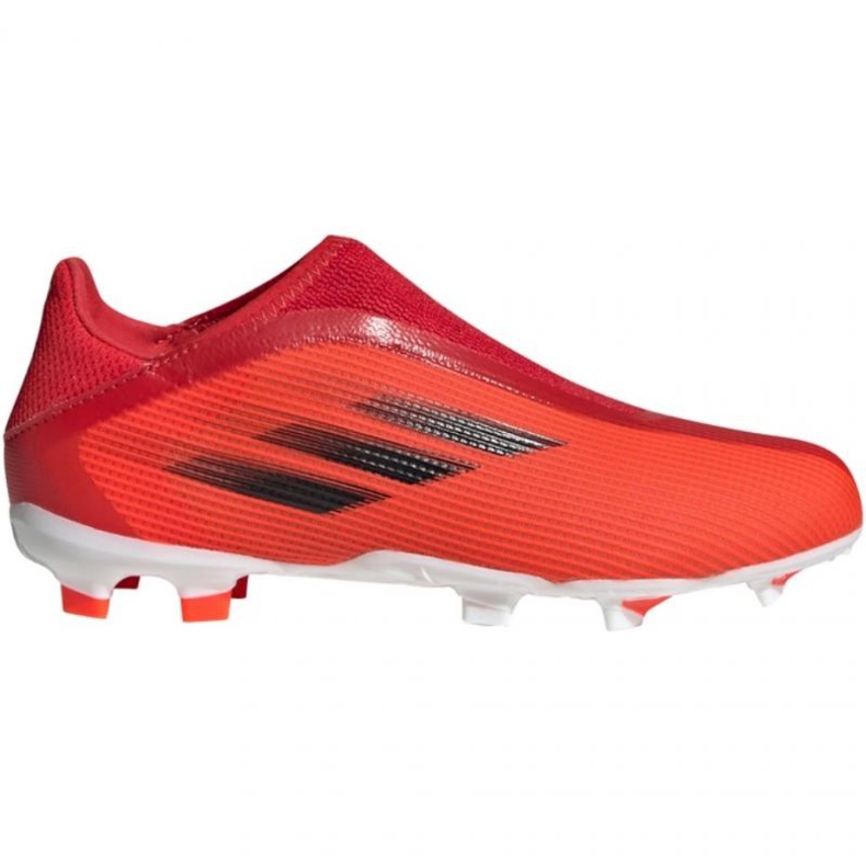Adidas X Speedflow.3 Fg Ll Jr FY3257 Fußballschuhe mehrfarbig orangen und rottöne