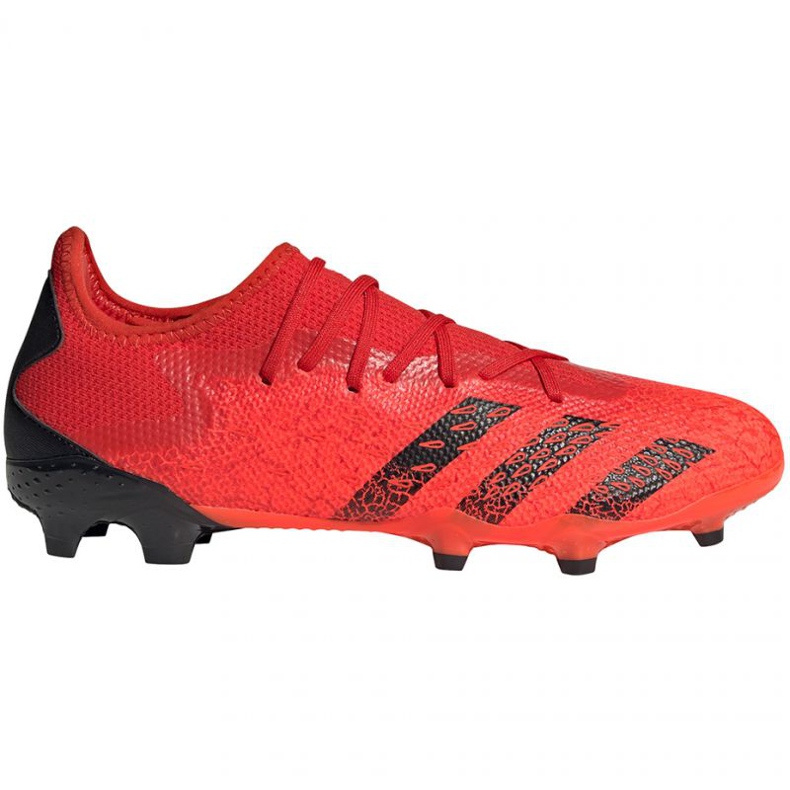 Adidas Predator Freak.3 L Fg M FY6289 Fußballschuhe mehrfarbig orangen und rottöne