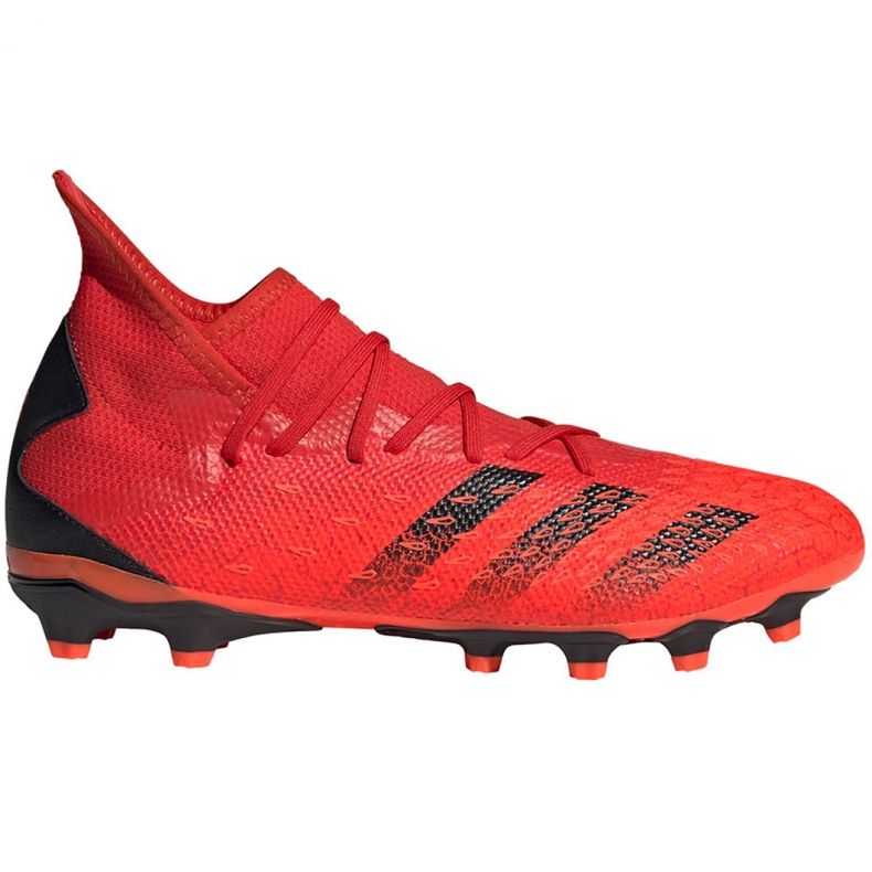 Adidas Predator Freak.3 Mg M FY6303 Fußballschuhe mehrfarbig orangen und rottöne