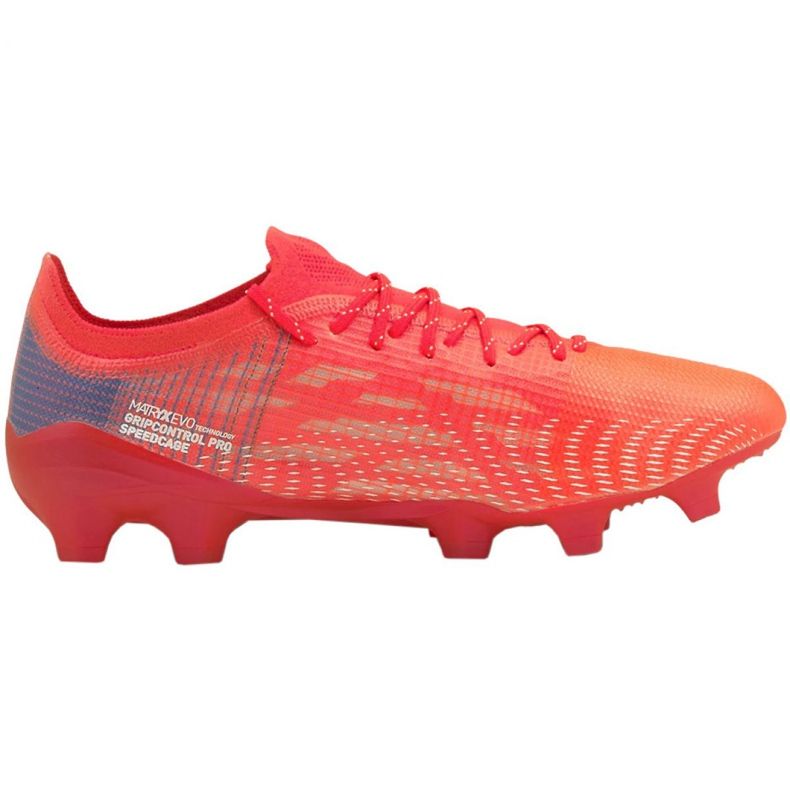 Fußballschuhe Puma Ultra 1.3 Fg Ag M 106477 02 rot orangen und rottöne